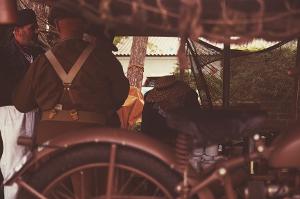 under canopy