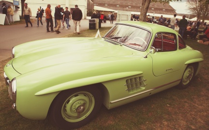 Green Gullwing Merc